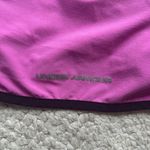 Under Armour  pink/purple running shorts women size md athletic, exercise, sporty Photo 4