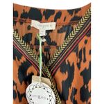 Umgee  Size XL Animal‎ Print V- Neck  Tunic Boho Lightweight Blouse Dress Photo 4