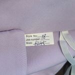 Women’s Short Purple Chiffon & Lace Prom Party Homecoming Dress Corset Size 18 Photo 10