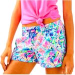 Lilly Pulitzer Luxletic Run Around Athletic Shorts - Multi Dancing on the Deck Photo 1
