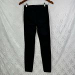 J Brand  Maria High-Rise‎ Skinny Jeans in Black Hewson Size 24 Photo 5