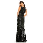 Mac Duggal 5959 Sleeveless Disc Sequin Gown Dress Photo 4