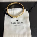 Kate Spade  take a bow Gold Bow Accent Bracelet Photo 1