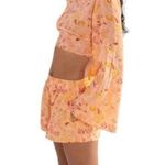 ZARA Paisley Printed Open Back Bell Sleeve Crop Top 7521 Photo 0