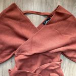 Lulus Burnt Orange Sweater Dress Photo 2