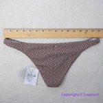 Rhythm NEW . Free People Geo high cut Cheeky bikini bottom coco , size M‎ Photo 4