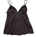 Cosabella Made in Italy S black red polka dot cami Photo 0