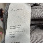 BLDWN Haring Pewter Crewneck Long Sleeve Sweatshirt Women's Size Medium Gray Photo 5