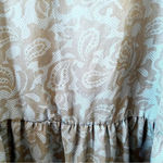 Diane Gilman DG2 1X Blue Black Paisley Peplum Tunic Curvy Plus Photo 4