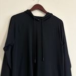Alo Yoga  Black Hoodie Lightweight Dri Fit Size Small Photo 2