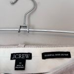 J.Crew  Linen Wide Leg Essential Pleated Tailored Trouser Pants Flax Beige 10 Photo 4