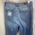 Judy Blue  Distressed Jeans Womens 9 29 Blue Boyfriend Fit Ripped Casual Trendy Photo 6
