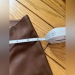 H&M  - Brown Faux Leather Pants Photo 4