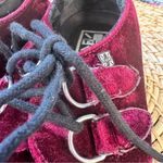 T.U.K Burgundy Velvet Viva Mondo Creeper Womens 9 Red Photo 6