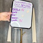 Madewell  Fine Ribbed Supercrop Crewneck Long-Sleeve Tee size Small antique cream Photo 2