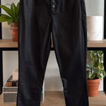 Abercrombie & Fitch  High-Rise Super Skinny Ankle Waxed Black Jeans, 28 Short Photo 0