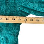 The North Face The Women's Size Small Green Fleece Fuzzy Full Zip Sweater Photo 9
