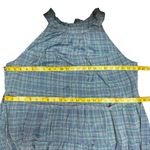Torrid New  Maxi Lindsay Hi Neck Blue Plaid Tiered Long Dress Size 2X Sleeveless Photo 14