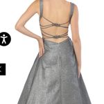 Beautiful Silver Prom Dress NWT Size XS Photo 1