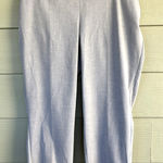 Hilary Radley  Heather Gray Slim Leg Mid Rise Flat Front Pull-on Pants XL NEW NWT Photo 0