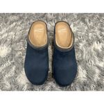 Dansko  Sammy Platform Clog in Navy Nubuck EU 37 STORE MODEL Photo 1