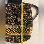 Vera Bradley Backpack Quilted Ming 2001 Retired Pattern toggle Drawstring EUC Photo 6