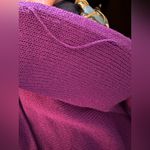 Vintage Raul Blanco Purple Women's Cardigan with Belt Size 10 Photo 6