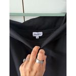 superdown  Medium Linda Assymetric Body Con One Shoulder Black Mini Dress Photo 4