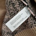 By Design Leopard Print Ivory Rose Knit Crewneck Pullover Sweater Tan Size XL Photo 3