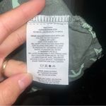 Huf Worldwide Groovy 1/4 Zip Linen Blend Polo Shirt Logo All Over Peace Signs Green Size M Photo 5