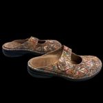 FINN‎ COMFORT Stanford Multicolor Leather Germany Clog Slides Size 39 8 Photo 9