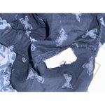 Abercrombie & Fitch Blue White Floral Elastic Stretch Low Rise Shorts Size Large Photo 4
