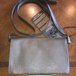 Mona B. Vegan Lifestyle Dark Gray Studded Boho Crossbody Shoulder Purse Photo 6