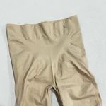 Barely There Size Large Seamless Capri Shapewear Legging Compression Stretchy Tan Photo 4