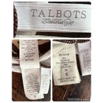 Talbots  Brown and Tan halter neck style one piece bathing suit, Size 6 Photo 13
