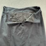 Banana Republic  Skirt 4 Womens Black A-Line Stretch Tailored Knee Career Office Photo 4