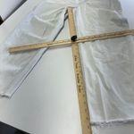 Madewell  Jeans Womens 31 Blue White Cadiz Wash Tapered Wide‎ Leg Denim Cotton Photo 13