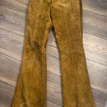 Brown Suede Women's Jeans Size 30 Photo 0