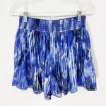 Athleta  Wailea Sneaky Shorts Fluttery Blue White Print Size Small Photo 1
