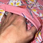 Simply Southern  small sleeveless trapeze dress pink cow skulls purple tassels Photo 7