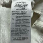 Madewell NWT Women's Tall Kick Out Crop Jeans Pure White Size 28 Mid-Rise Summer Photo 8