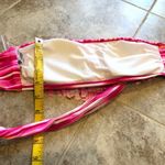Hawaiian Tropic 🆕  convertible fringe pink yellow orange bandeau bikin… Photo 9