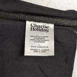 Charlie Holiday Black Sleek Versatile Comfortable Bandeau Top L Photo 2