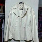 Guess Cream Colored Pea Coat Photo 0