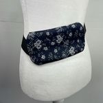 Tagalong Belt Fanny Pack Small Floral Navy Blue Blue Photo 4