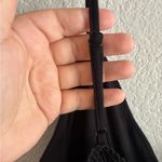 Romwe 🆕 Black Contrast Mesh Lace Up Front Split Thigh Cami Dress L🆕 Photo 10