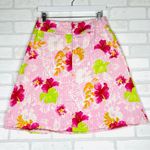 Relativity 🌺 Womens Skirt Shades of Pink Floral Hippie Boho Feminine Size 10 Photo 9