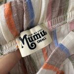 Show Me Your Mumu Edison Pants S Wide Flare Leg Multicolor Striped Flowy Trouser Photo 8