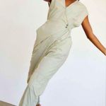 Free People New Movement Road Ahead Onesie Khaki Beige Cropped Jumpsuit Photo 3