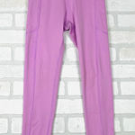Victoria's Secret Lavender High Waist Pocket Capri Activewear Leggings Size 4 Photo 0